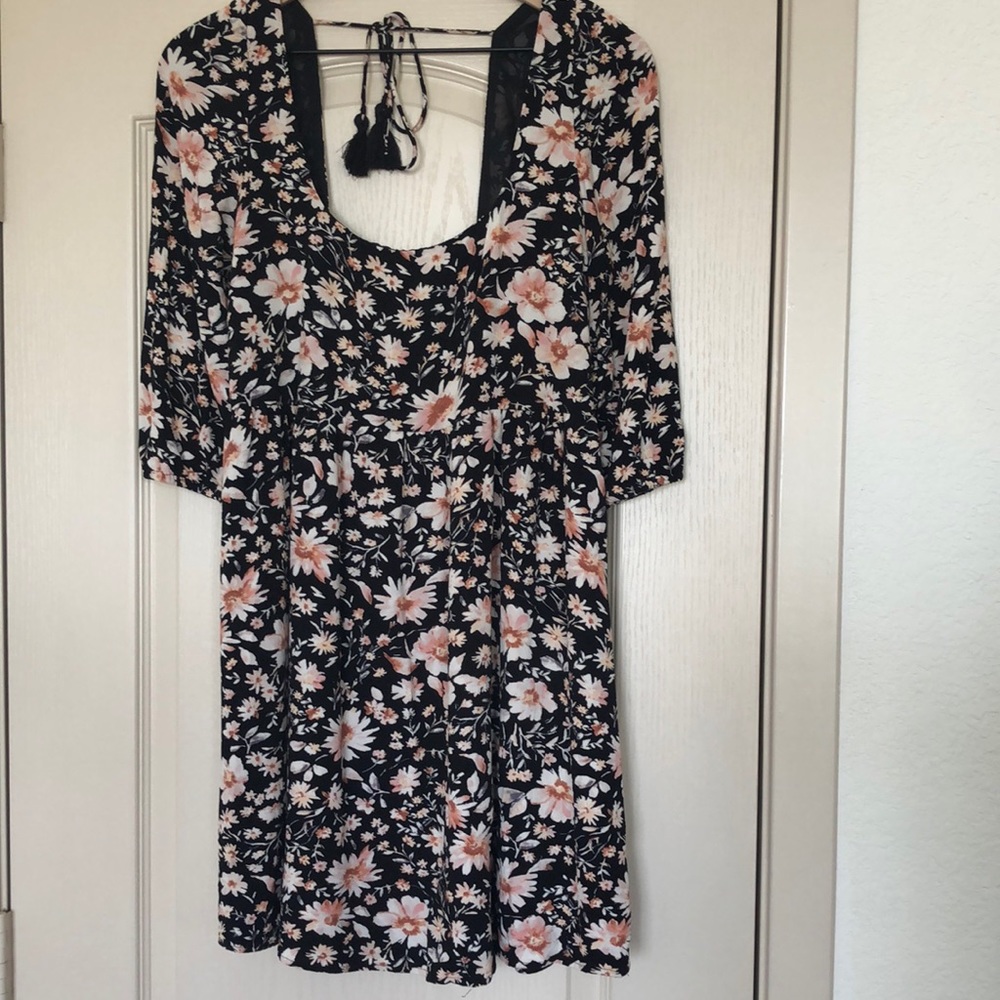 American Eagle Babydoll Mini Dress (Size M)